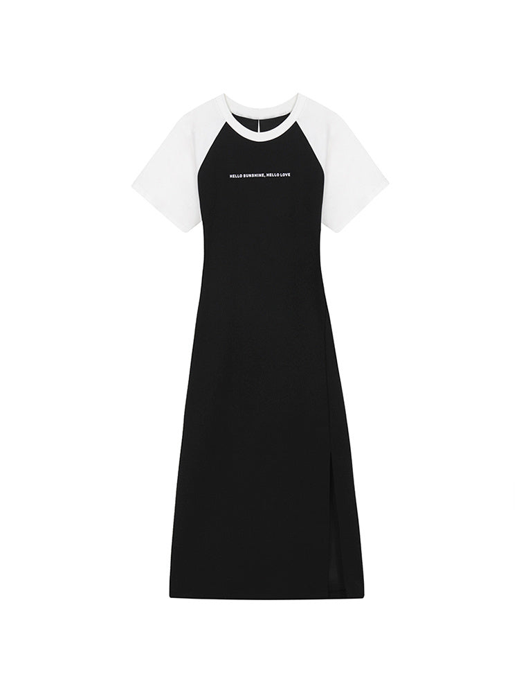 Short Sleeved T-shirt Dress For Women