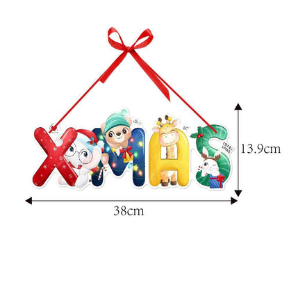 Christmas Decoration Door Width Hanging Decoration Party Decoration