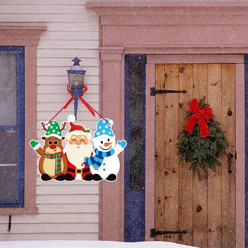 Christmas Decoration Door Width Hanging Decoration Party Decoration