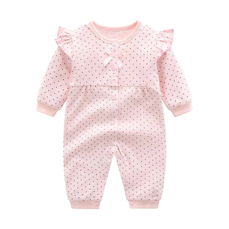 princess style Newborn baby girls clothes 100% Cotton Baby Rompers Soft Infant Clothing toddler baby girl jumpsuits