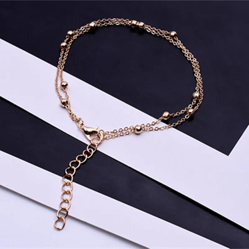 Lightning Love Bracelets Copper Beads Bracelet Luxury Pearl Chain Link Bracelets Women Ladies OL Style