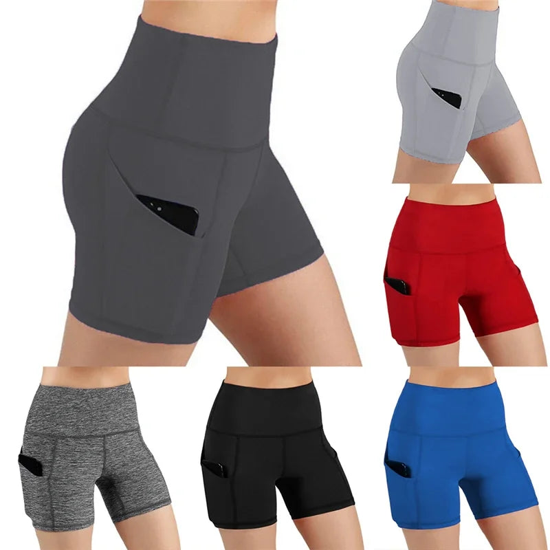 Yoga Legging Fitness Tights Women Cycling Athletic Gym Running Yoga Shorts