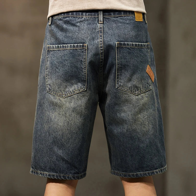 Men Summer Short Jeans Denim Shorts