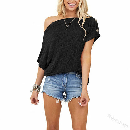 Women's Sexy Off Shoulder T Shirt