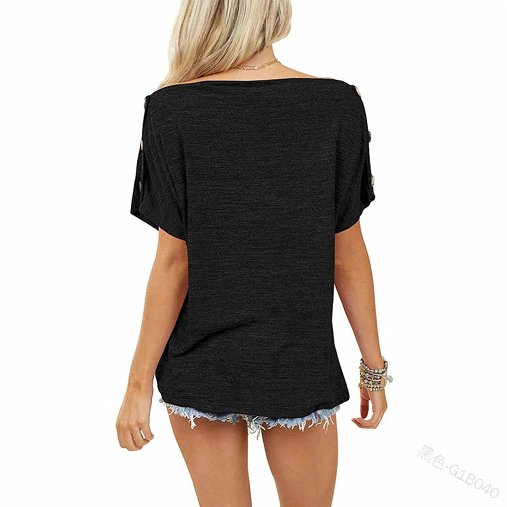 Women's Sexy Off Shoulder T Shirt