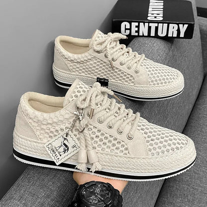 Men Shoes Casual Sneakers Summer Breathable Tennis Fisherman Outdoor Sports Designer Luxury Hiking Skateboard Work Loafers