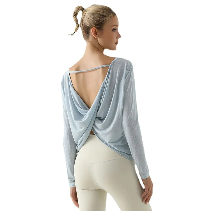 Long Sleeve Yoga Shirts