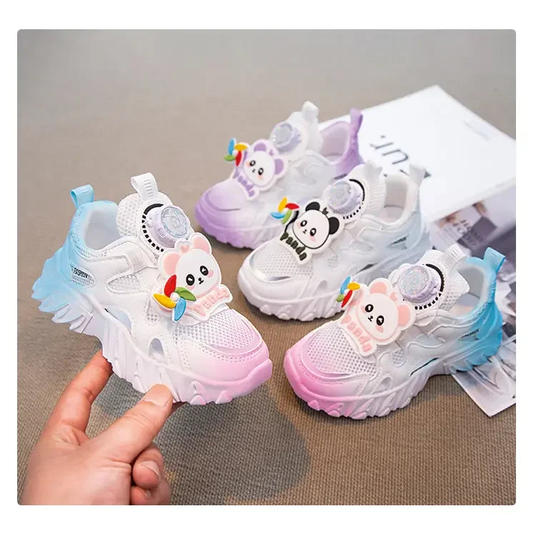 2024NEW  Sneakers Girls Kawaii   Cute Anime Casual Shoes for Kids Hot  kids shoes