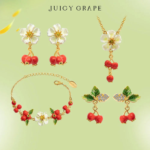 Juicy Grape Luxry Hawthorn Jewelry Set for Women