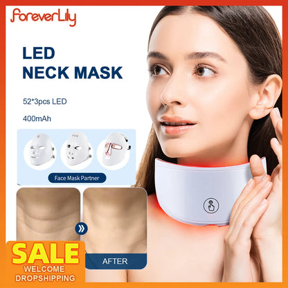 Neck Anti-aging Mask Skin Tightening Lifting Neck Beauty Device Brighten Skin Rejuvenation Improve Neck Muslc Sagging