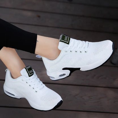 White Shoes Casual Walking Sneakers for Women