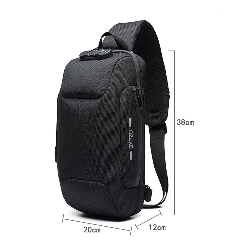 Multifunction Crossbody Bag for Men