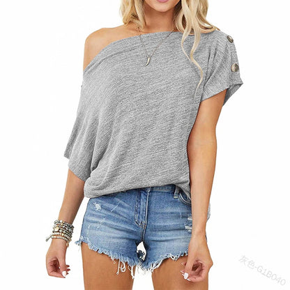 Women's Sexy Off Shoulder T Shirt