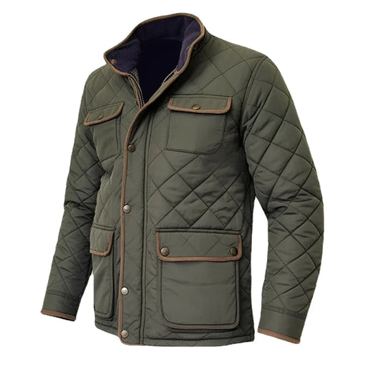 CaseClear Men's Vintage Quilted Jackets for Men