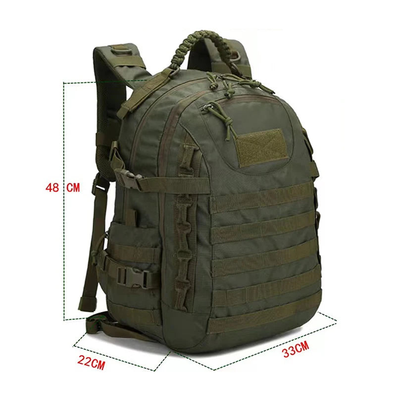 Men Military Tactical Backpack Outdoor Waterproof Camping