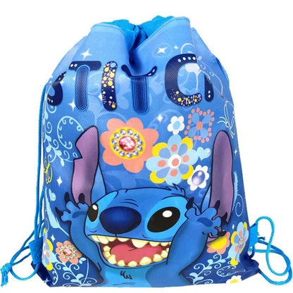 Disney Lilo&Stitch Anime Backpack Drawstring Bag Stitch Party Decorations Gift Bag Kid Birthday Party Baby Shower Supplies Gifts