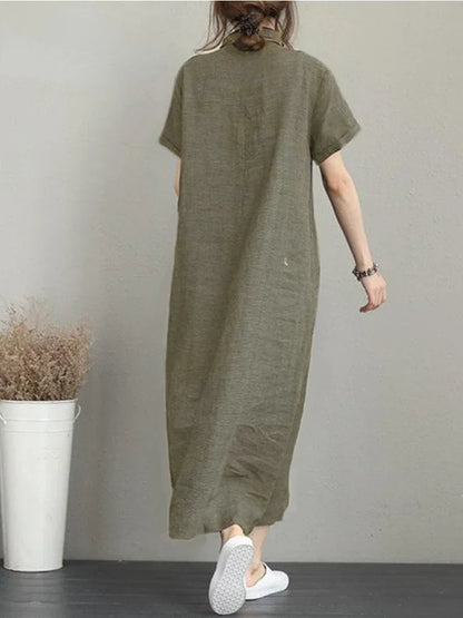 Summer Dress Women Cotton  Long Dress for Women