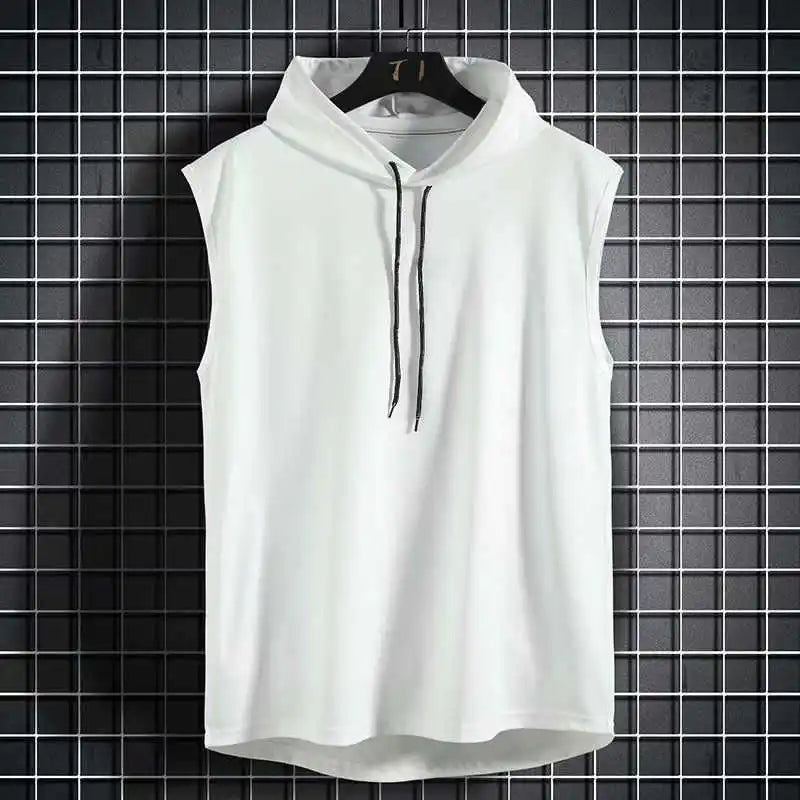 MRMT 2024 Brand New Men's Tank Tops Vest Sleeveless Tees For Male Hooded Man Vests Tops Hip Hop Men Tank Top T shirt