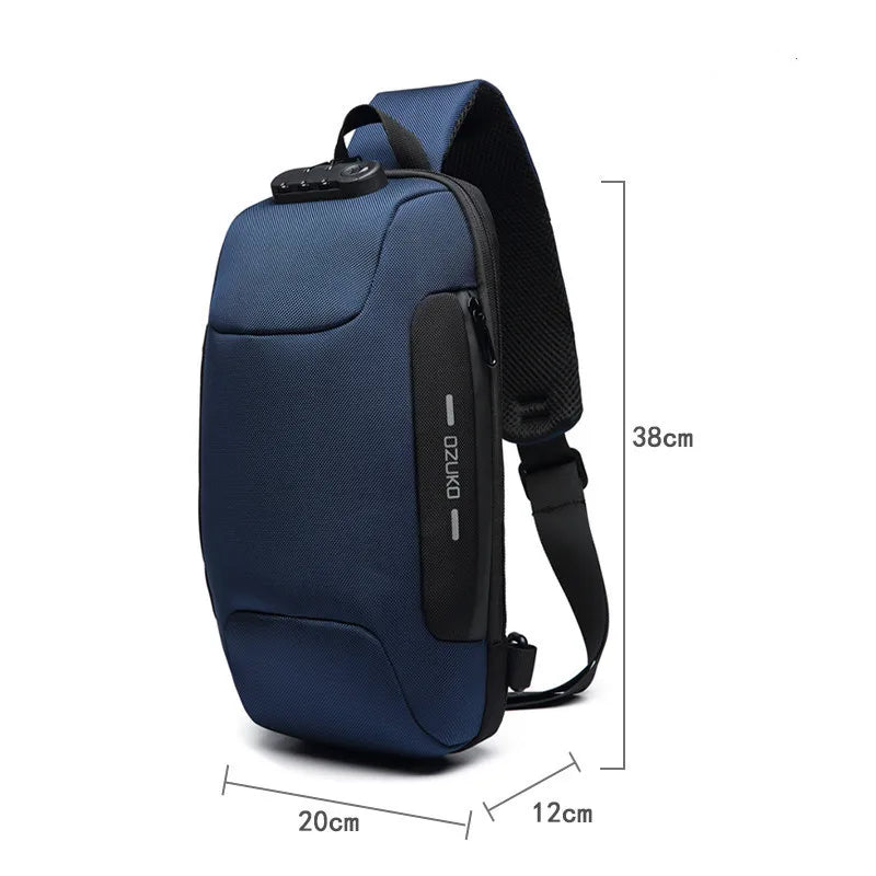 Multifunction Crossbody Bag for Men