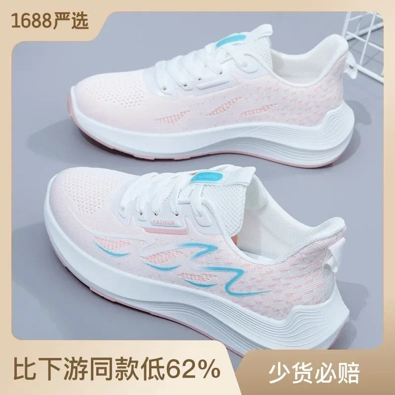 Athletic Running Shoes for Men Walking Jogging Sneakers Lightweight Breathable Mesh Sport Shoe Lace Up New Running Shoes A848