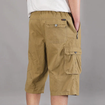 Men's Cropped Shorts Pure Cotton Business Gentleman Shorts