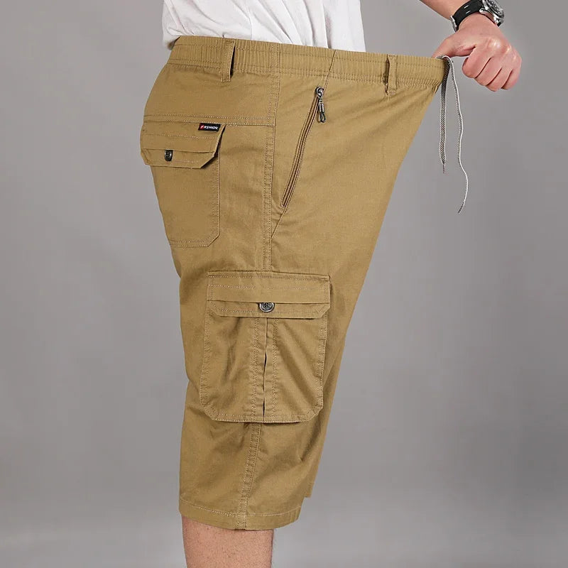 Men's Cropped Shorts Pure Cotton Business Gentleman Shorts