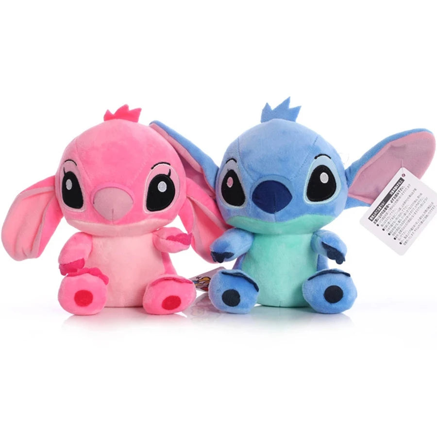 20cm Stitch Stuffed Plush Models Cartoon Stuffed Plush Dolls Anime Plush Baby Toys Kawaii Kids Birthday Gift