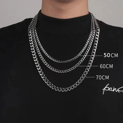 Stainless Steel Chains Necklace for Men