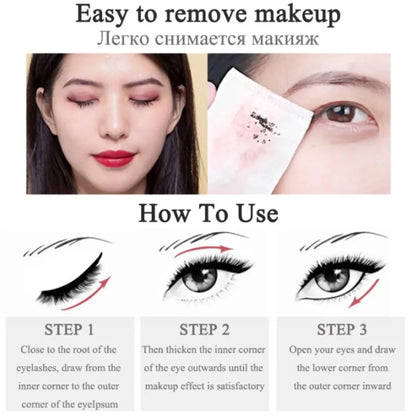 1 Pcs Liquid Eyeliner Pencil Fast-drying Waterproof Anti-sweat Lasting Eye Liner Black Brown Eyeliner Pen Makeup Comestics