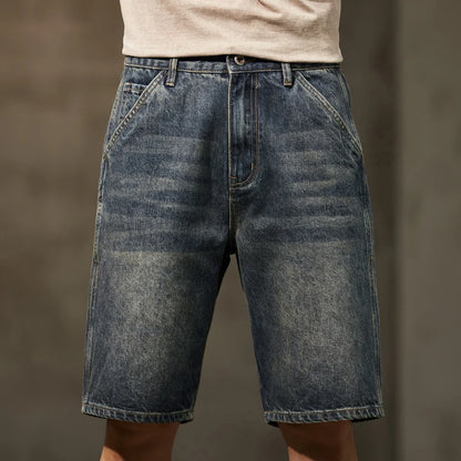 Men Summer Short Jeans Denim Shorts