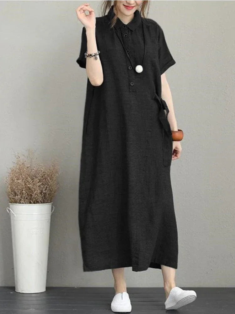 Summer Dress Women Cotton  Long Dress for Women