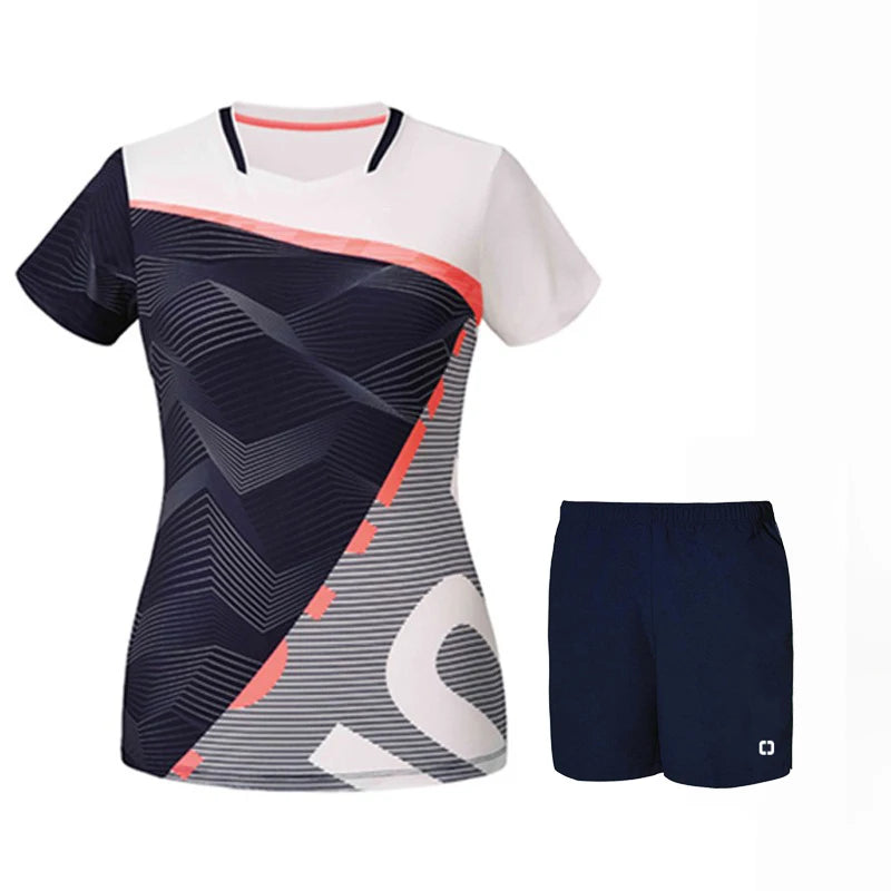 Running shirt Tennis shirt golf shirt polo shirt Badminton shirt Table tennis clothes sweat suit men and women Sports skirt