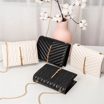 New Fashion Tassel Crossbody Bag Women Purses Casual Square Shoulder Bag