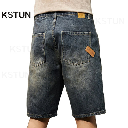 Men Summer Short Jeans Denim Shorts