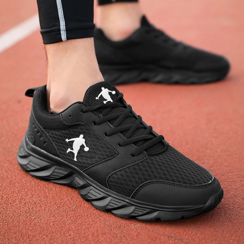 Men Casual Sneakers Summer Breathable Sport Shoes Lightweight Outdoor Mesh Running Shoes Athletic Jogging Walking Shoes for Men