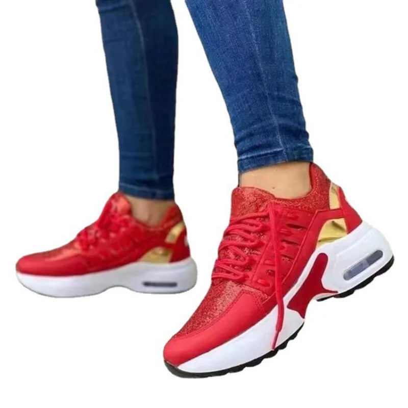 Fashion Woman Vulcanize Platform Casual Sneakers for Women