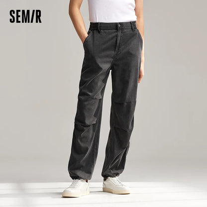 Semir Jeans For Men New In 2024 Summer Trendy And Loose Fit Straight Leg Long Pants