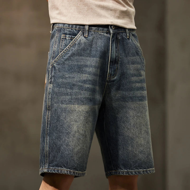 Men Summer Short Jeans Denim Shorts