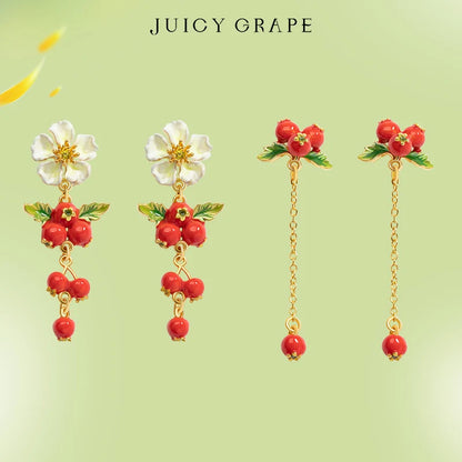 Juicy Grape Luxry Hawthorn Jewelry Set for Women