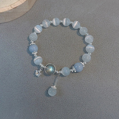 Original Opal Sea Blue Treasure Moonlight Crystal Bracelet