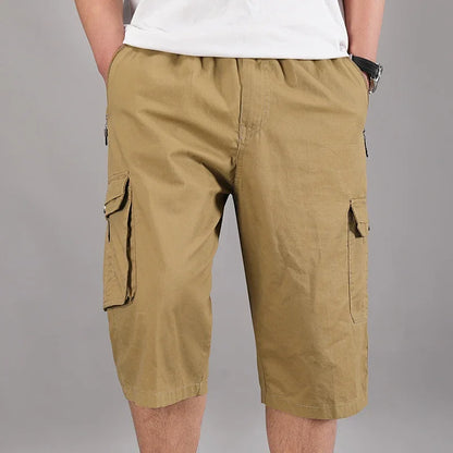 Men's Cropped Shorts Pure Cotton Business Gentleman Shorts