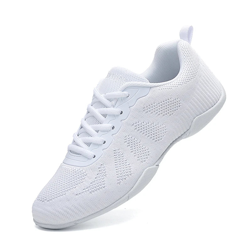 Girls White Cheer Dance Sneakers Womens Fashion Sports Shoes Kids Lightweight Cheerleading Training Walking Tennis  2316