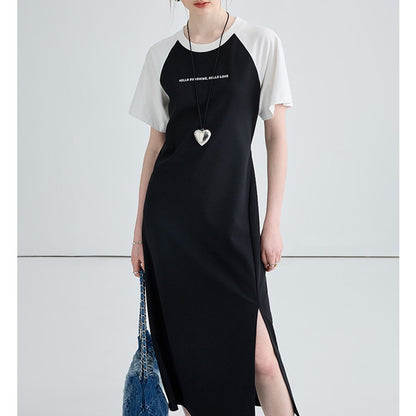 Short Sleeved T-shirt Dress For Women